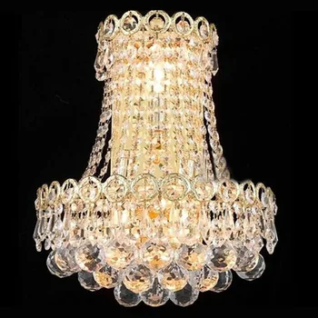 Phube Rasvjeta Gold Crystal Zidna Lampa Svjetlost Moderan Krom Crystal Zidne Lampe Noćni Zidna Lampa Lampa Svjetlost Rasvjeta