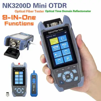 Mini-OTDR Ručni Novker NK3200 Domenu Otdrs OPM VFL 24dB/22dB 1310/1550nm 9 Funkcija VFL