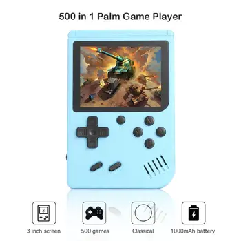 800 na 1 Igre MINI Prijenosni Klasicni Video Konzole Prijenosni Igra Playeri Dječak 8 bita 3,0-Inčni LCD Zaslon GameBoy