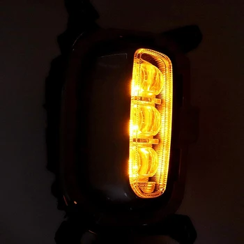 2 kom. Auto-Dnevni Trčanje Svjetiljka Svjetlo Dana Vožnje Svjetla Za maglu LED Modifikacija Vozila Kia KX3 Seltos 2020