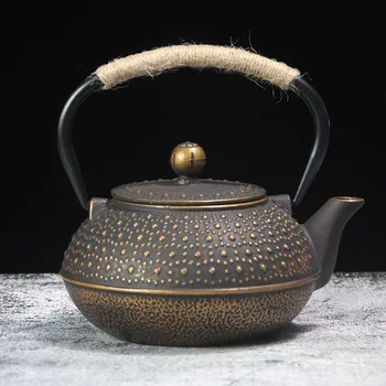 Radijatori lijevano željezo čajnik kipuće vode od čaja s tea filter iron čaj čaj skup Japanski stil zdravlje željezni lonac