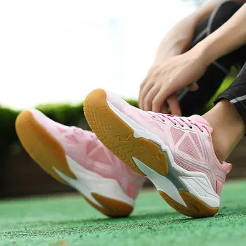 2021 Visoke Kvalitete Training Tennis Shoes Men Breathable Professional Non-slip Sneakers Women Flat Athletics Badminton Shoes Men