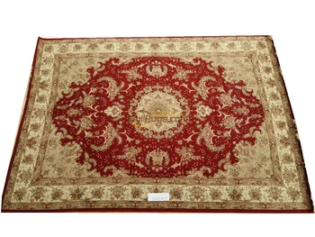 Tepisi i prostirke za doma dnevni boravak tkani Home Dekor Kvadratnom Perzijski Stil Tepih Pletenje