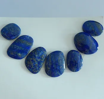 7 kom Prirodni lapis lazuli Nakit Кабошоны Perle Za Izradu nakita DIY Narukvice, Naušnice ,24X16X5/16X11X4mm18.53g
