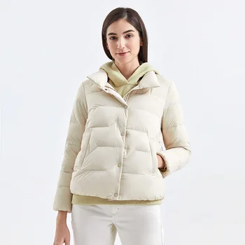 [TANBOER-TB211332] Izravna prodaja tvornice visoke kvalitete Topla moda versity custom apparel women down jacket