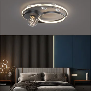 Spavaća soba stropna svjetiljka kreativni гипсофила LED novi moderni minimalistički skandinavski kreativni glavno svjetlo atmosferski lampe