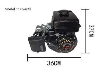 3KW 4KW 5KW tihi 24V48V60V72V električni automobil tricikl четырехколесный mid-range benzinski generator