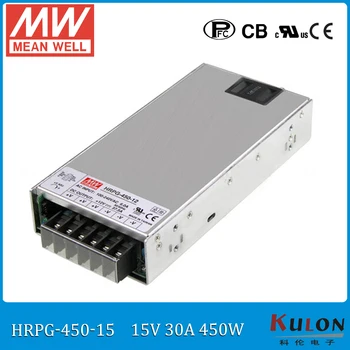MEAN WELL HRPG-450 single output 450W 24V 48V PFC SMPS Switching Power Supply 220V to 12V AC DC Transformer 9.5 A 90A Led Strip