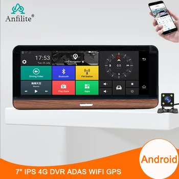 8 inča IPS 4G ADAS Android Auto Crtica Skladište WiFi Bluetooth GPS navigacija 1080P Auto Rekorder 24H Parking Monitor Auto Dvr dashcam