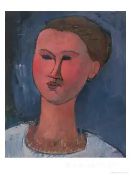 Djevojka slike suvremene umjetnosti Portret Mlade Žene Amedeo Модильяни platno Visoke kvalitete Ručno oslikana