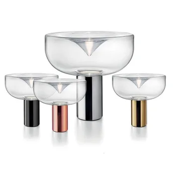 Skandinavski moderne минималистичные stolne svjetiljke za dnevni boravak bijela staklena kugla stolna lampa željezni tronožac mliječne cijele loptu lampe za čitanje