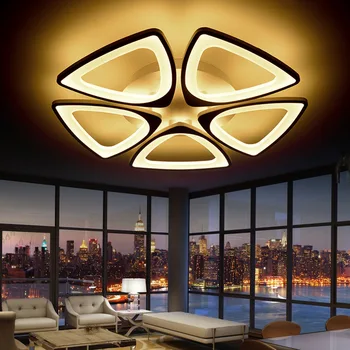 Moderni akril viseće svjetiljke vode u dnevni boravak, spavaću sobu plafonjere akril plafonjere svjetiljke