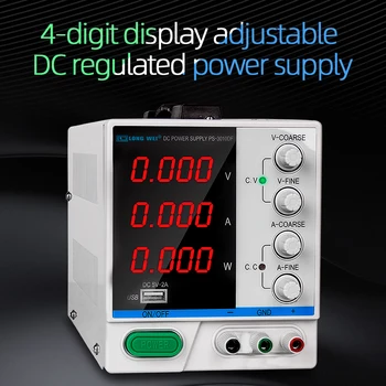 DC Laboratorijski Izvor Napajanja 30V10A 60V 5A 100V 3A LED Digital Pulse Regulator Napona Podesivi Izvor Napajanja Alat za popravak 110V-220V