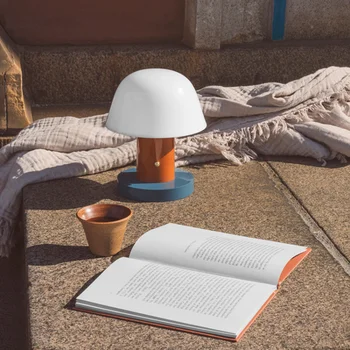 Nordijsko kreativno lampe za dnevni boravak spavaća soba noćni lampe stolni gljiva moderna минималистская identitet soft lampe za čitanje