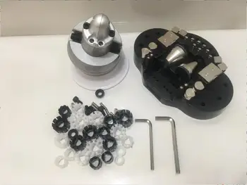 Mini Graviranje Loptu Više je Dijamant Kamen Prsten Instalacija Alata Standardni Blok Univerzalna Dijamantna Sjedalo nakita, alati i oprema