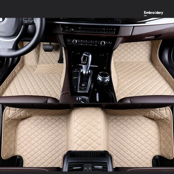Običaj Debele kožne Auto-Tepisi za Bentley sve model Mulsanne GT BentleyMotors Limited stil automobila auto oprema