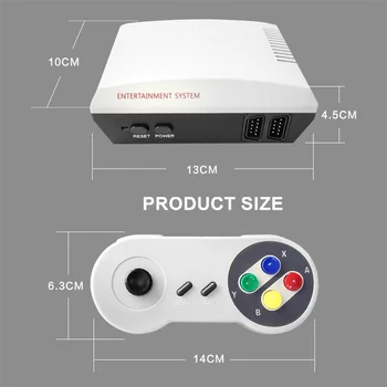 Mini TV, Classic watch TV Game Simulator Game Console Double Arcade Machine Can be archived Support Download SC SFC NES Game Controller