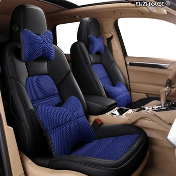 FUZHKAQI Custom Leather car seat cover set For BORGWARD BX7 BX5 BXi7 BX6 BMW z4 E85 E86 Automobiles Seat Omoti cars styling