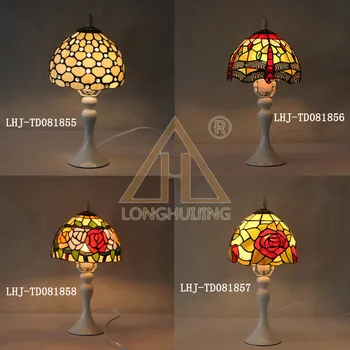 Tiffany Lampe E27 Baroka Spavaća Soba Noćni Lampe Kreativna Moda Klasicni Lampe Za Čitanje