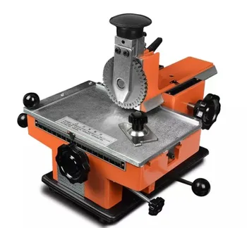 Stroj za graviranje nameplate stroj za obilježavanje YL-360 semi-automatic pneumatski s kotačićem karaktera adaptacije +2/2.5/3/ 4mm, 2-4 riječ