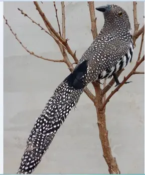 Pjena i perje umjetna ptica velika 40 cm kukavica ptica obrt,ukras vrta oslanjanje dar a2580