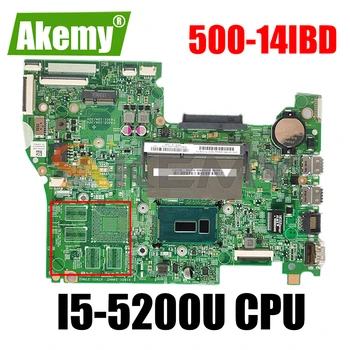 Za Lenovo YOGA 500-14IBD Flex 3-1470 matična ploča laptopa 14217-1M 448.03N03.001M s procesorom i5-5200U testiran Matična ploča
