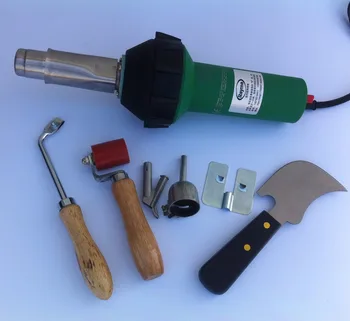 Vinly floor zavarivač and install tool kits with newest plastic rod trowel knife hot air gun ,hor air zavarivač 230v 1600w najbolja cijena
