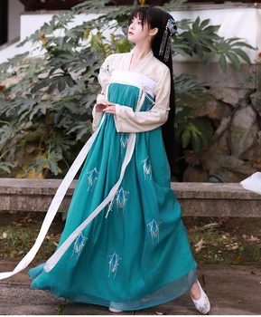 Kineski hanfu Ženski Tradicionalni Kostim Vile Hanfu haljina Orijentalni Narodni Ples Odjeća Dama Dinastije Han Princeza Haljina Cosplay