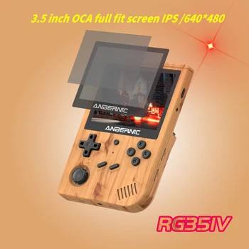 COBRAFLY RG351V 5000 Klasične Igre RK3326 Ručne Igraće Prijenosni Player Klasicni Mini Igraće Konzole IPS Wifi Online Borbena Igra Dar