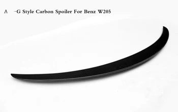 Stil karbonskih vlakana Gaće 2 vrata Spojler Pogodan Za Benz C-Class W205 C200