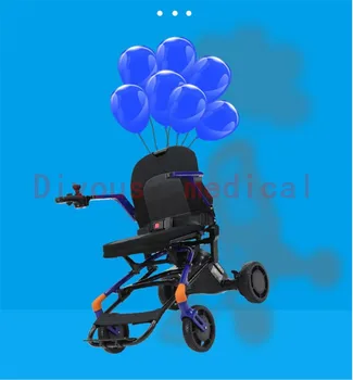 Besplatna dostava prekrasan Aluminijski sklopivi lagan električni invalidska kolica za osobe s invaliditetom,starije osobe