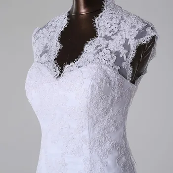 2019New style custom made sirena wedding dress white ivory vestido de noiva brides dress ball dress