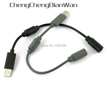 50 KOM. Žični Kontroler, Gamepad Za Microsoft Xbox 360 USB Breakaway Produžni kabel ZA PC Converter Adapter Corde