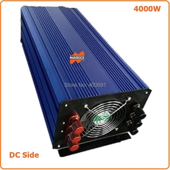 4000W DC12V/24V Off Grid Pure Sine Wave Solar or Wind Inverter, City Electricity Complementary Charging function with LCD Screen