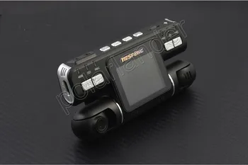 Novi Stil Novatek96650 Auto Dvr dvr kamera 140 Stupnjeva Širokokutni dva Objektiva, Full HD G-Senzor
