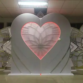 2022 Lijepa slika Srca S pozadinom svjetla LED Svijetla Za vjenčanje
