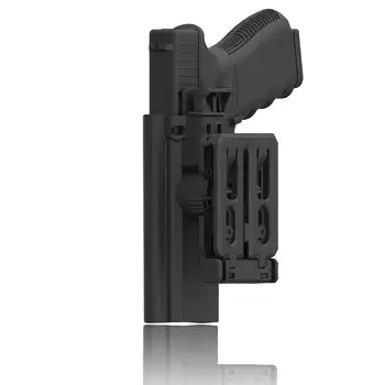 Palac Izdanje Glock 17 Futrola Glock 22 31 Dva-u-jednom Remen Futrola, Taktički 360 Stupnjeva Podesiv Futrola