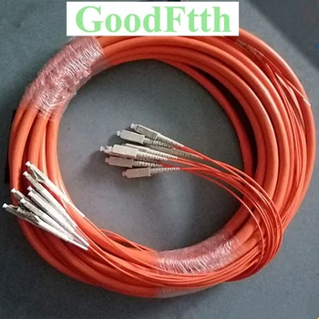 Optički patch kabel SC-LC LC-SC multi-mode 62.5/125 OM1 Trunk Bijeg 8 Jezgri GoodFtth 30-100m