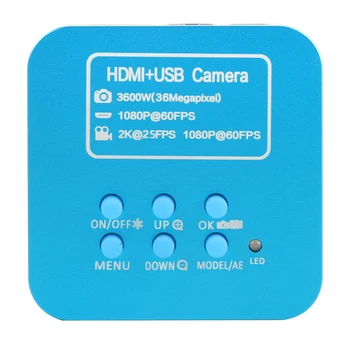 FHD 2 DO 60FPS 36MP 1080 P HDMI USB Digitalno Industrijski Video Mikroskop Skladište + Koaksijalni Optički Objektiv 180X 300X C mount objektiv za Zumiranje