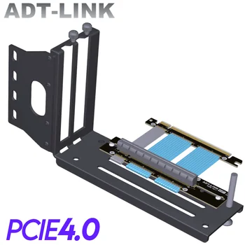 15-25 cm PCIe 4.0 x16 Riser Kabel RTX3090 RX5700xt Grafička kartica PCI-E Gen4.0 16x GPU Produžni kabel S Vertikalnim Nosačem Kit