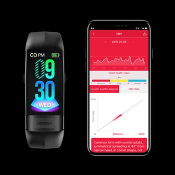 P11 Uređaji Za Mjerenje Krvnog Tlaka Pametna Narukvica Fitness Aktivnosti Tracker Elektronika Narukvica Monitor Srčane POENA EKG Smartband