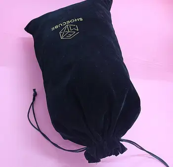 100pc kvalitetan remen baršunasti torbu prilagođene 10*12 cm pohranu nakit i pakiranje vrećica vrećica poklon vrećica za prašinu