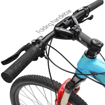 Aluminijska Legura Bicikl Stana stup Upravljača Preklopiva 90 Stupnjeva Mat Planinska Cesta dječje penjalice MTB Biciklizam Dio