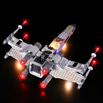 Svjetlo Skup za Svemirski brod Gradivni Blokovi Model Lampe Kit je kompatibilan s LEGO 75301 Brand igračke (samo svjetlo u paketu)