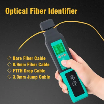Aparat na pregled optičkih Vlakana Id Stakloplastike 800-1700nm za Goli kabel vlakana 0.9 mm Kabel FTTH Pada 3.0 mm kabel utrke