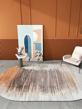Tepih Moderni Minimalistički Dnevni boravak Spavaća soba Pristupačne luksuzne Umjetnički Ovalni Tepih Potrošačke home tepih tepih za dnevni boravak
