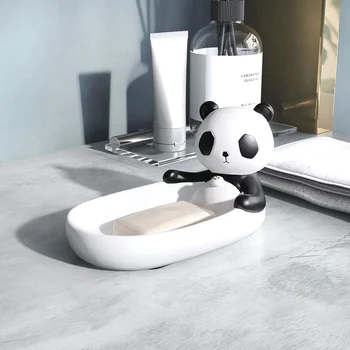 Skandinavski kreativni panda držač tkiva moderni minimalistički dnevni boravak ulaz ključ za pohranu uređenje kupaonica wc odvod deterdžent za pranje posuđa