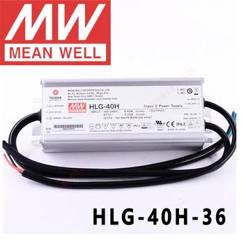 Mean Well HLG-40H-36 za Ulice/high-bay/staklenici/parking meanwell 40W istosmjerni Napon Dc Led Driver