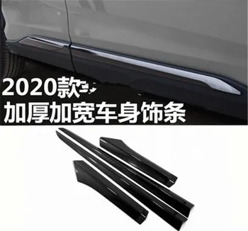 4 KOM. Auto-stil za Toyota RAV4 2020 Visokokvalitetni Nehrđajući čelik Kromirana ABS kućište bočne letvice bočna vrata ukras