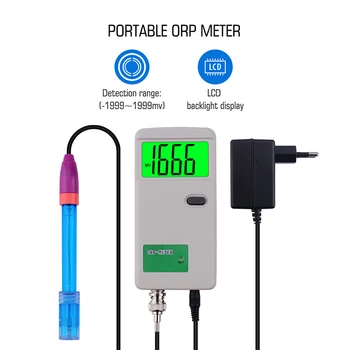 Alat za mjerenje vode točno punjač prijenosni PH digitalni ORP metar analiza proizvoda pH metar hidroponi